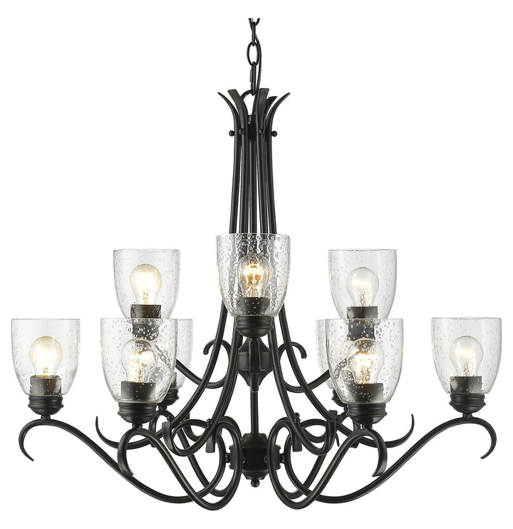 9 Light Chandelier by Golden