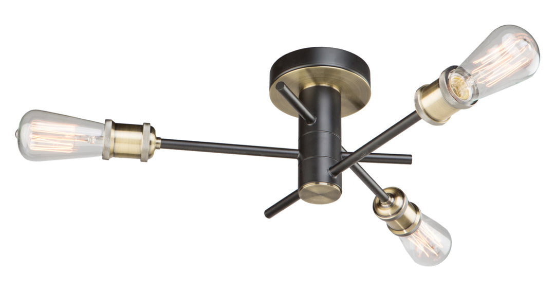 3 Light Flush Mount by Artcraft