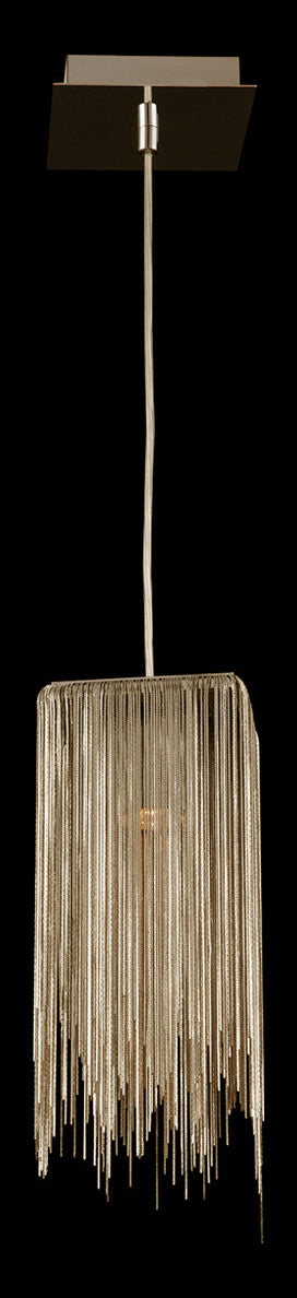 Fountain Ave. Collection Gold Jewelry Square Hanging Fixture by Avenue Lighting