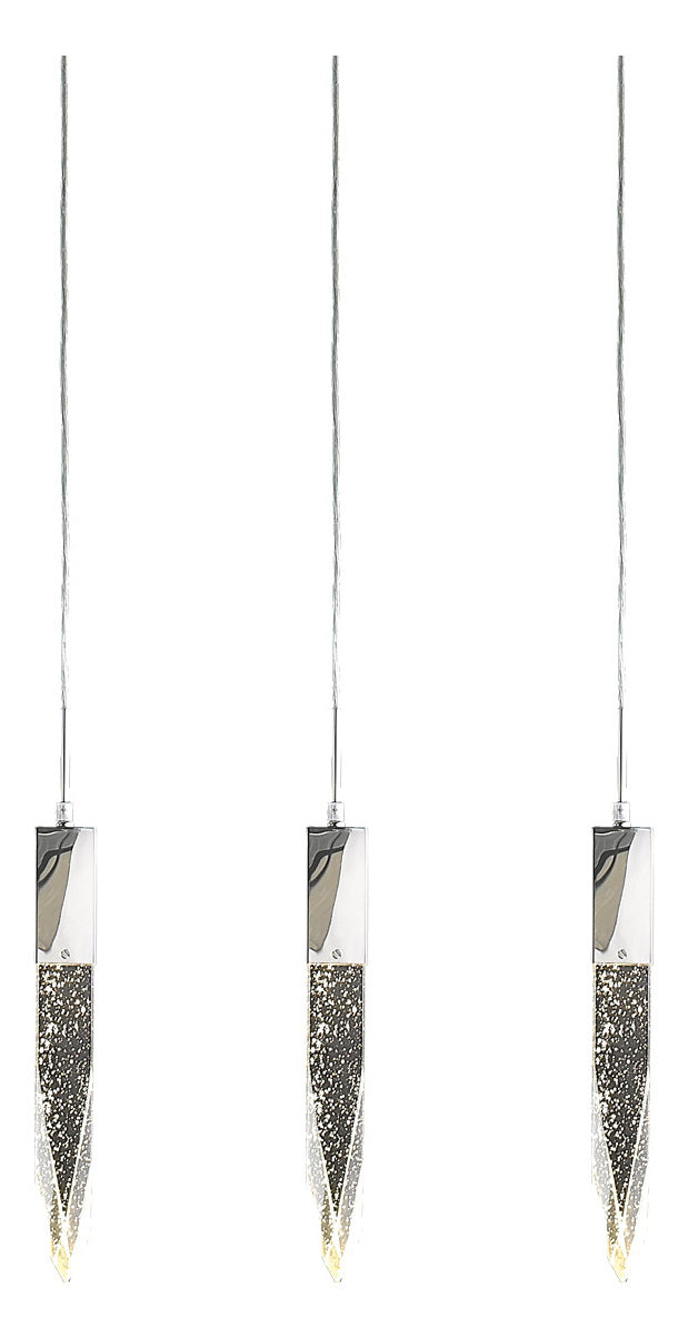 The Aspen Collections Magnificent Cascading Led Points Encased By Hand Polished by Avenue Lighting