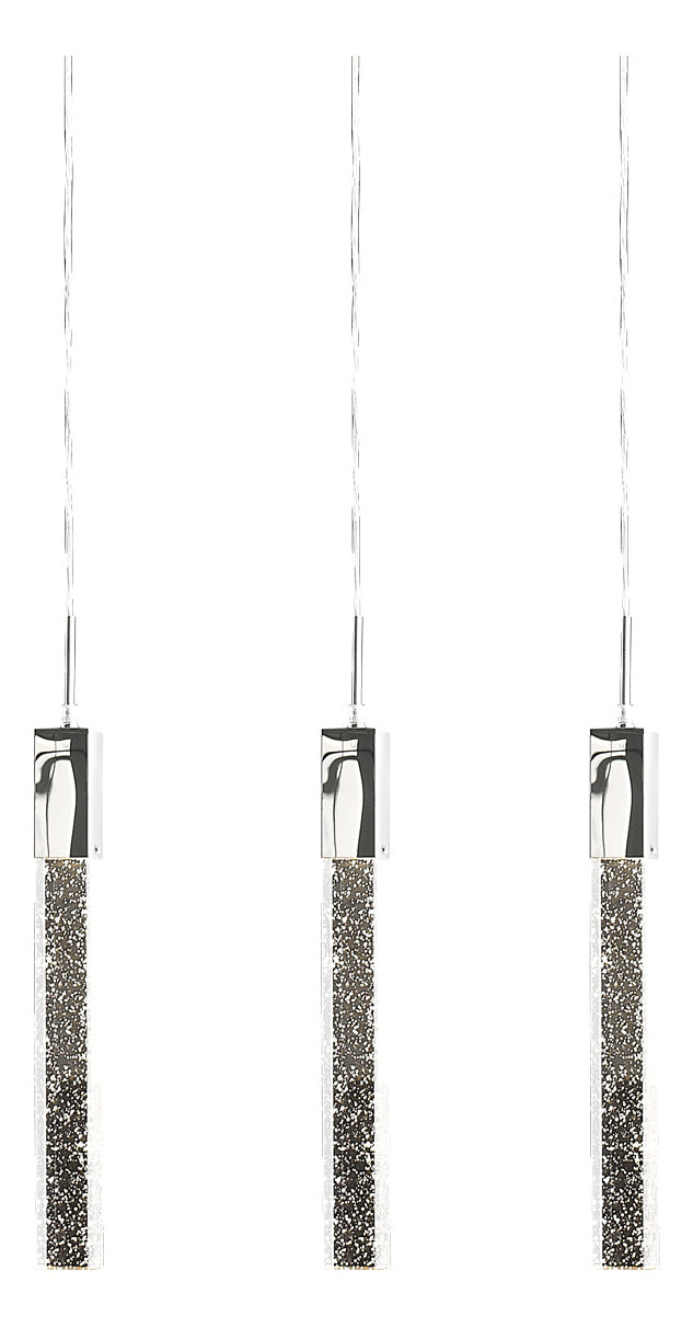 The Glacier Collections Magnificent Cascading Led Points Encased By Solid Crysta by Avenue Lighting
