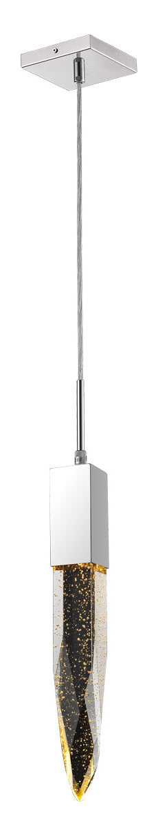 The Aspen Collections Magnificent Cascading Led Points Encased By Solid Crystals by Avenue Lighting