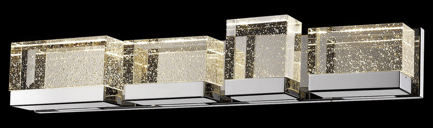The Glacier Ave Collections Magnificent Led Solid Crystal Will Give Your Space A by Avenue Lighting