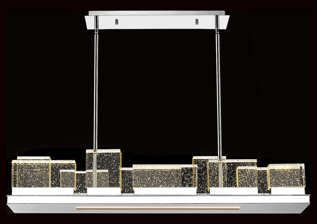 The Glacier Ave Collections Magnificent Led Solid Crystals Will Give Your Space by Avenue Lighting