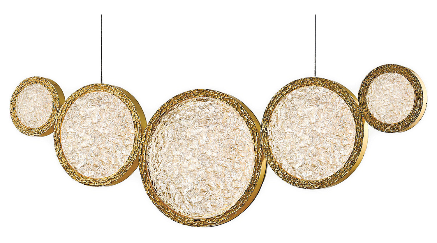 The Bottega Collection Offers A Sleek Round Ring Design This Polished Brass Fini by Avenue Lighting