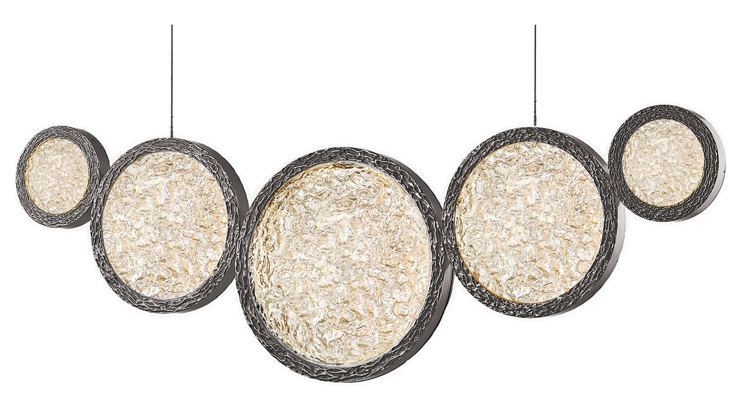 The Bottega Collection Offers A Sleek Round Ring Design This Polished Nickel Fin by Avenue Lighting