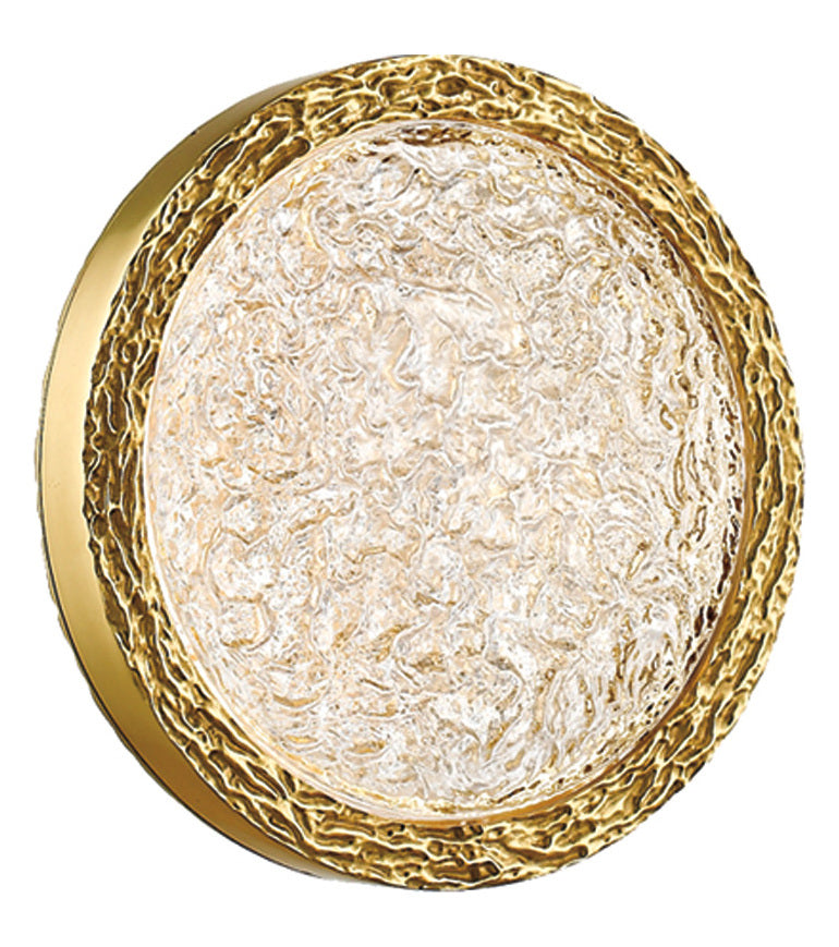 The Bottega Collection Offers A Sleek Round Ring Design This Polished Brass Fini by Avenue Lighting