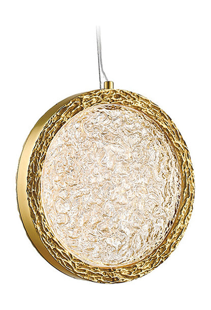 The Bottega Collection Offers A Sleek Round Ring Design This Polished Brass Fini by Avenue Lighting