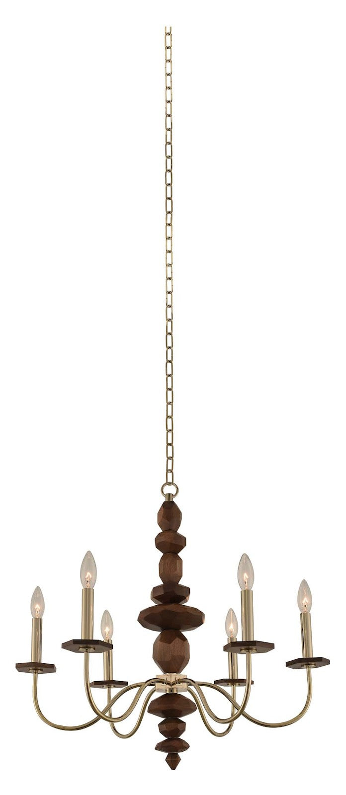 6 Light Chandelier by Kalco