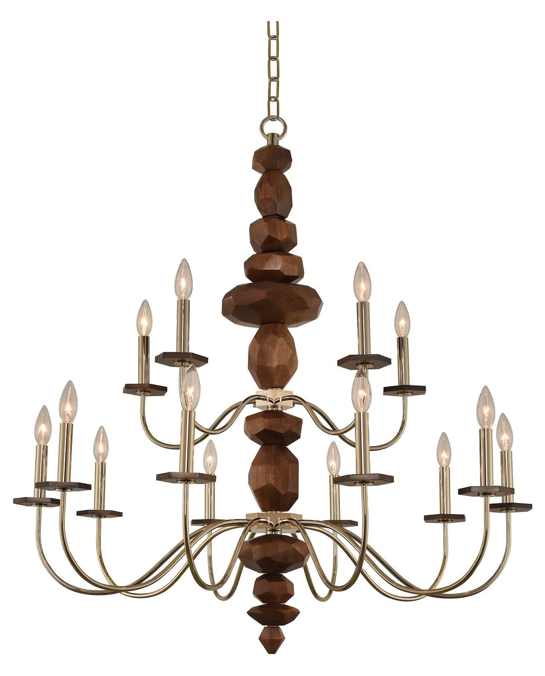 2 Tier Chandelier (10+5 Light) by Kalco