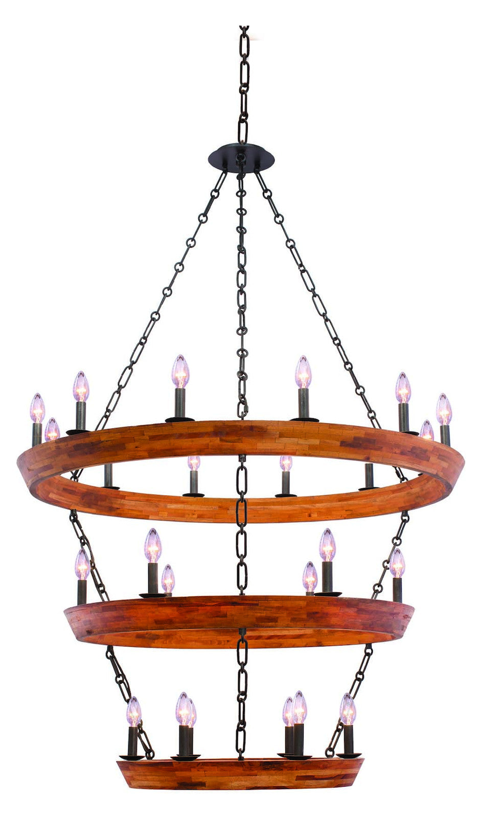 Lansdale 3 Tier Chandelier (12+6+6 Light) by Kalco