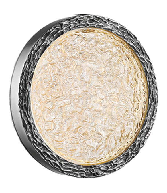 The Bottega Collection Offers A Sleek Round Ring Design This Polished Nickel Fin by Avenue Lighting