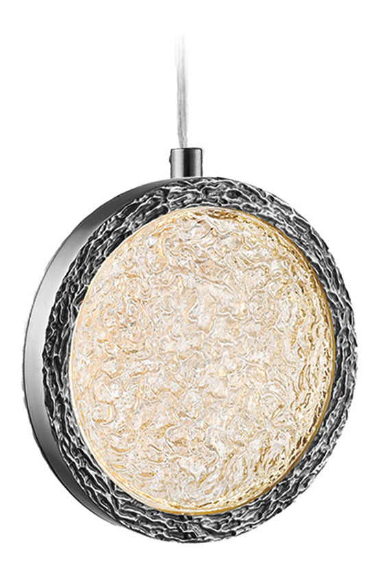 The Bottega Collection Offers A Sleek Round Ring Design This Polished Nickel Fin by Avenue Lighting