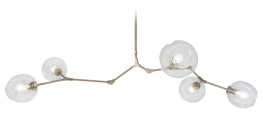 Upgrade To The High-Style  Fairfax Collection Featuring Brushed Brass Frame With by Avenue Lighting