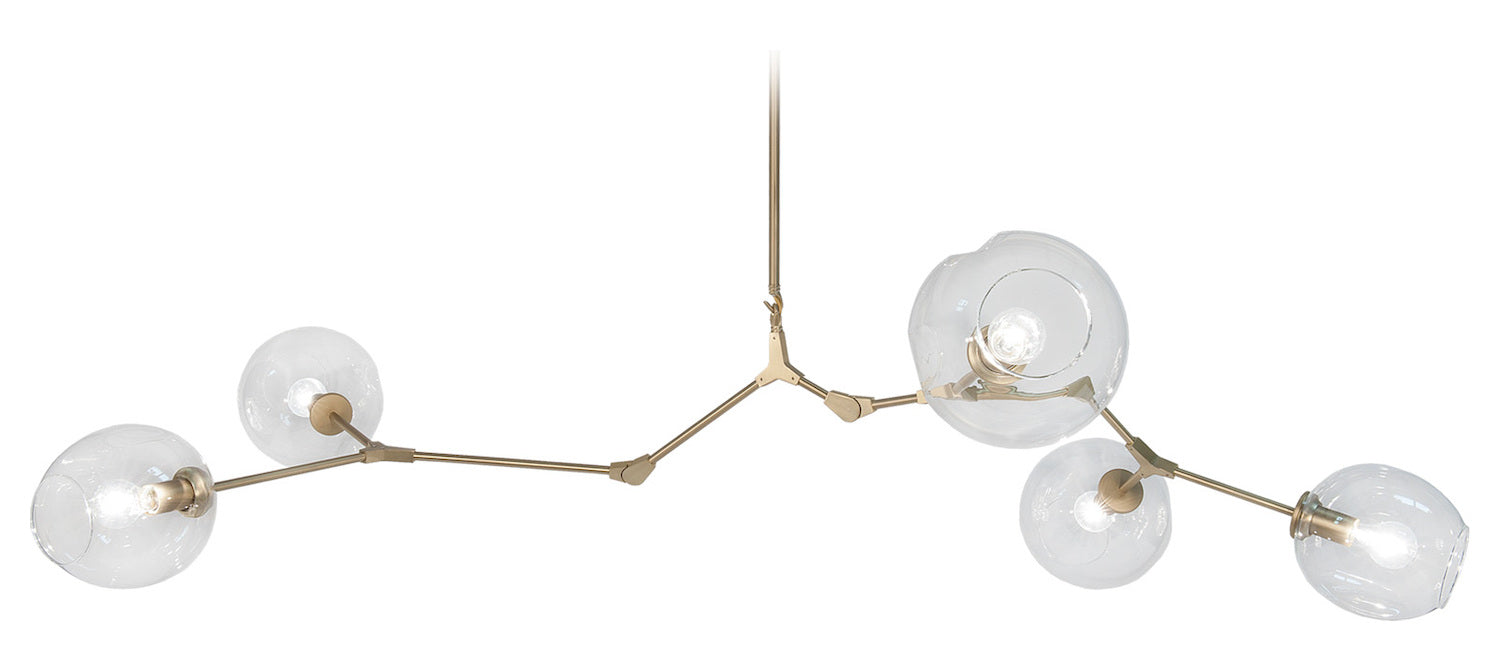 Upgrade To The High-Style  Fairfax Collection Featuring Brushed Brass Frame With by Avenue Lighting