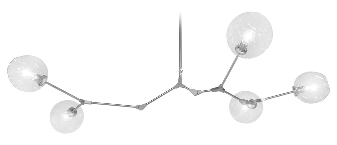 Upgrade To The High-Style  Fairfax Collection Featuring  Matte Chrome Frame With by Avenue Lighting