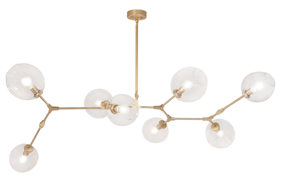 Upgrade To The High-Style  Fairfax Collection Featuring Brushed Brass Frame With by Avenue Lighting