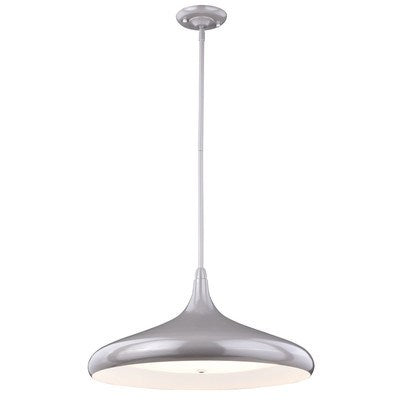 Instalux 21-in LED Pendant Taupe by Vaxcel International