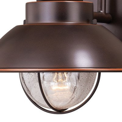 Motion Sensor Dusk to Dawn Outdoor Wall Light Burnished Bronze