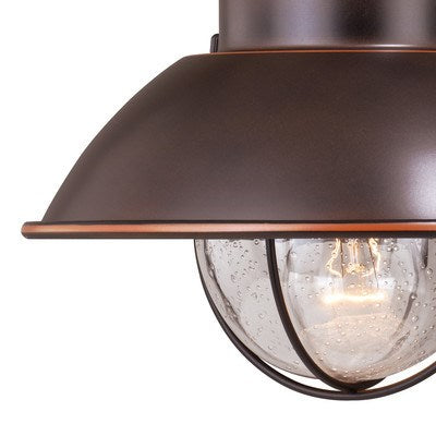 Motion Sensor Dusk to Dawn Outdoor Wall Light Burnished Bronze