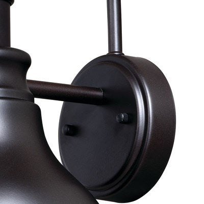 Motion Sensor Dusk to Dawn Outdoor Wall Light Oil Burnished Bronze