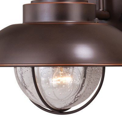 Motion Sensor Dusk to Dawn Outdoor Wall Light Burnished Bronze