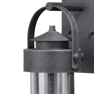6-in Outdoor Wall Light Rust Rust Iron