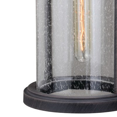 8-in Outdoor Wall Light Rust Rust Iron