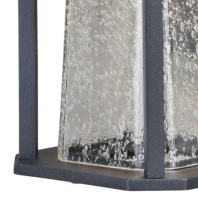 5.5-in LED Outdoor Wall Light Textured Black