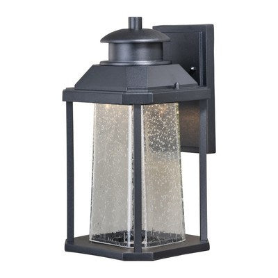 7.25-in LED Outdoor Wall Light Textured Black by Vaxcel International