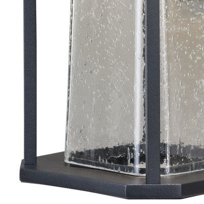 7.25-in LED Outdoor Wall Light Textured Black