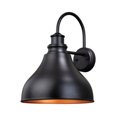13-in Outdoor Wall Light Oil Burnished Bronze and Light Gold by Vaxcel International