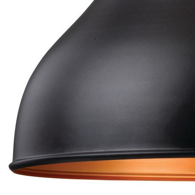 13-in Outdoor Wall Light Oil Burnished Bronze and Light Gold
