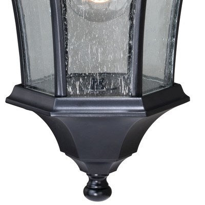 Motion Sensor Dusk to Dawn Outdoor Wall Light Shiny Black