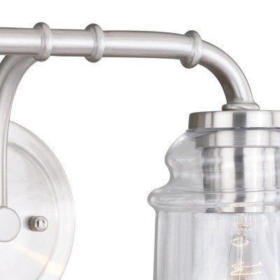 2L Vanity Satin Nickel