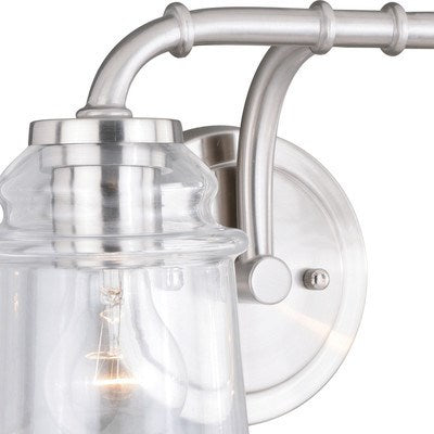 2L Vanity Satin Nickel