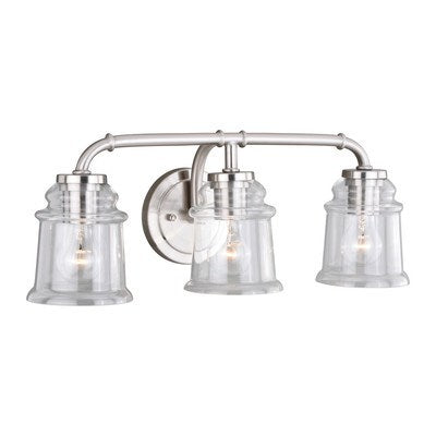 3L Vanity Satin Nickel by Vaxcel International