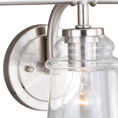 3L Vanity Satin Nickel