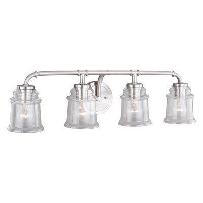 4L Vanity Satin Nickel by Vaxcel International