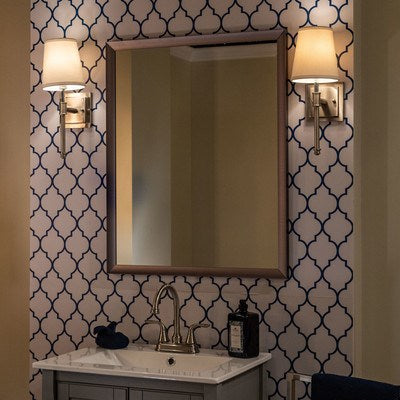 1L Vanity Satin Nickel