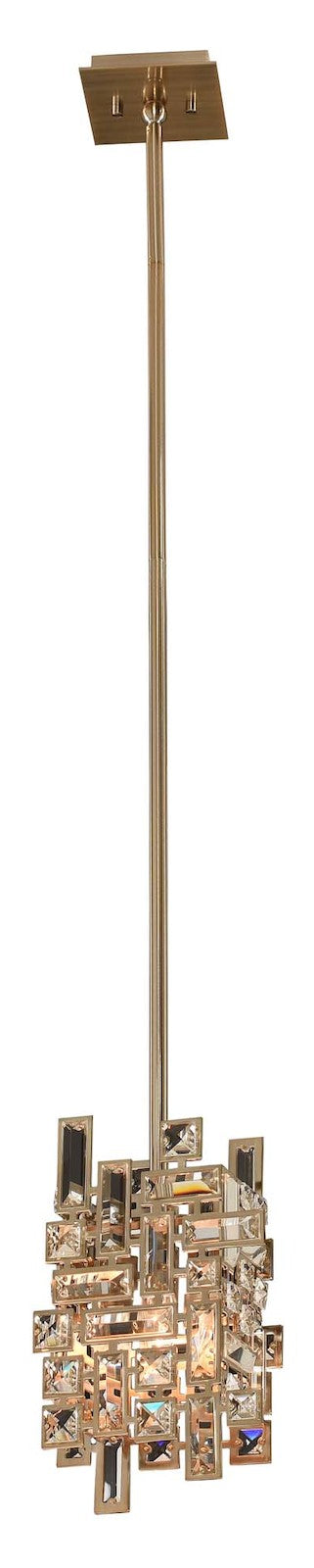 1 Light Mini Round Pendant W/Chrome by Kalco Allegri