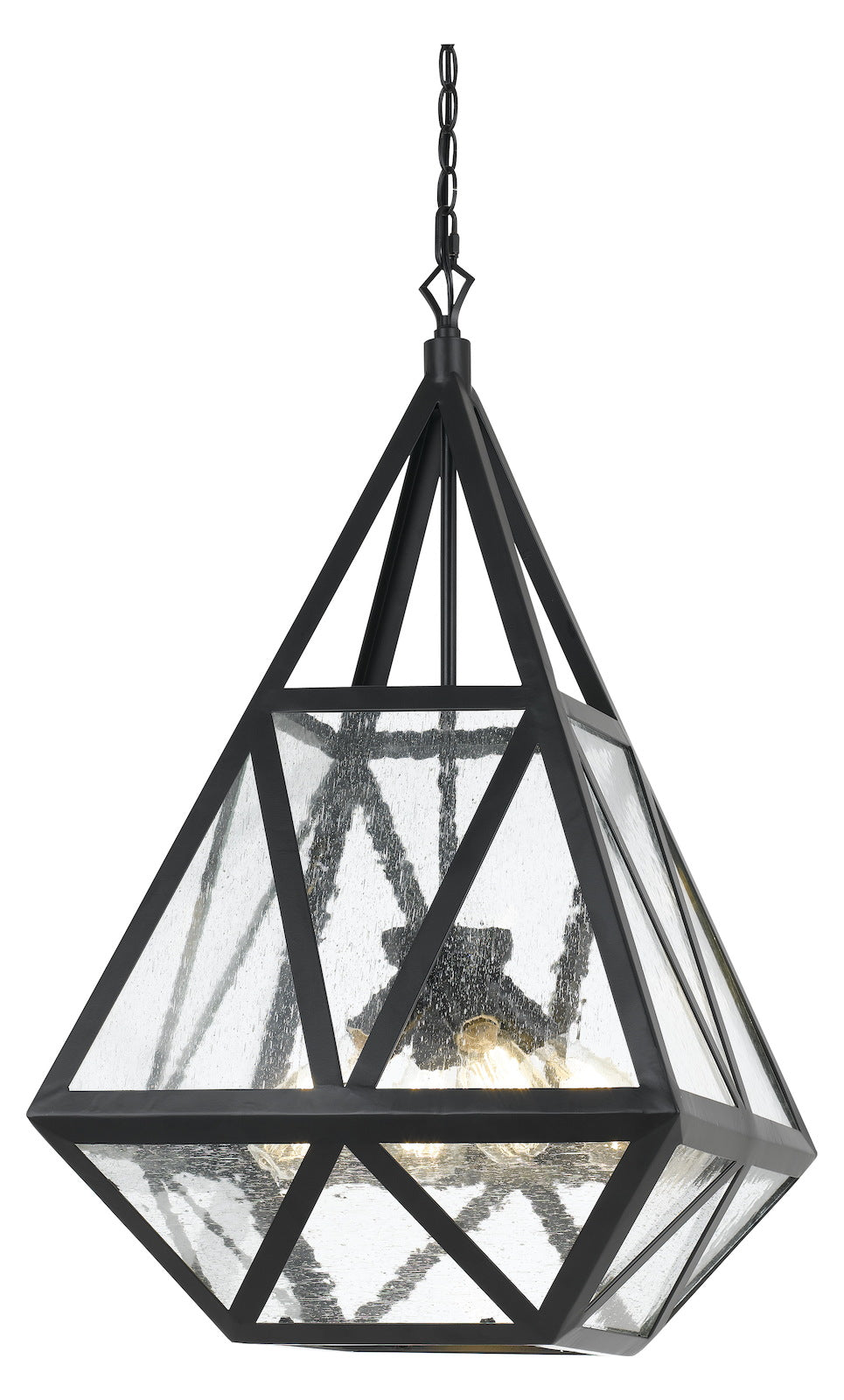 60W X 4 Townsend Glass Chandelier by CAL Lighting