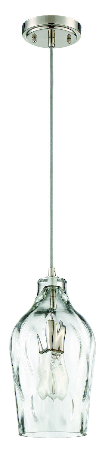 6.63in 1 Light  in Brushed Polished Nickel by Craftmade