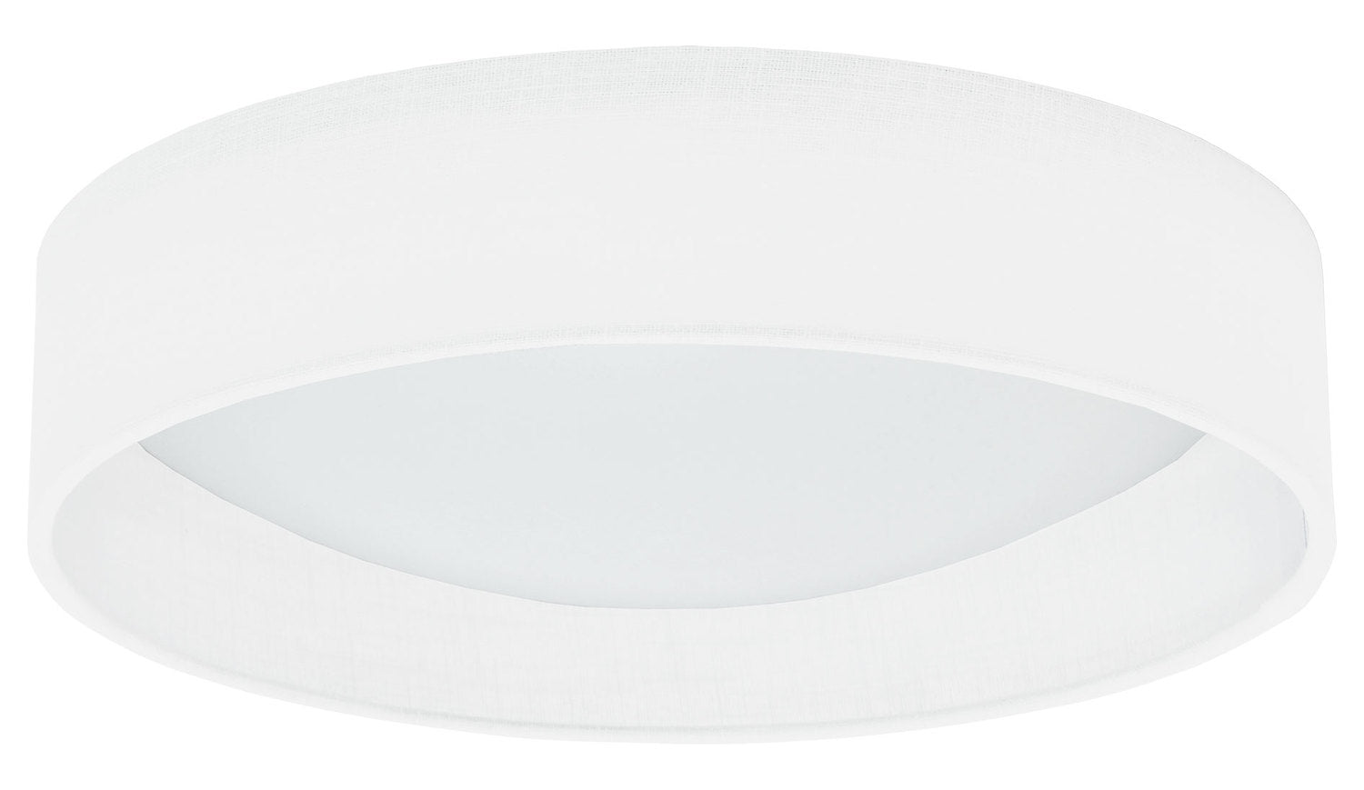 15In. Led Flush Mount White Shade by Dainolite