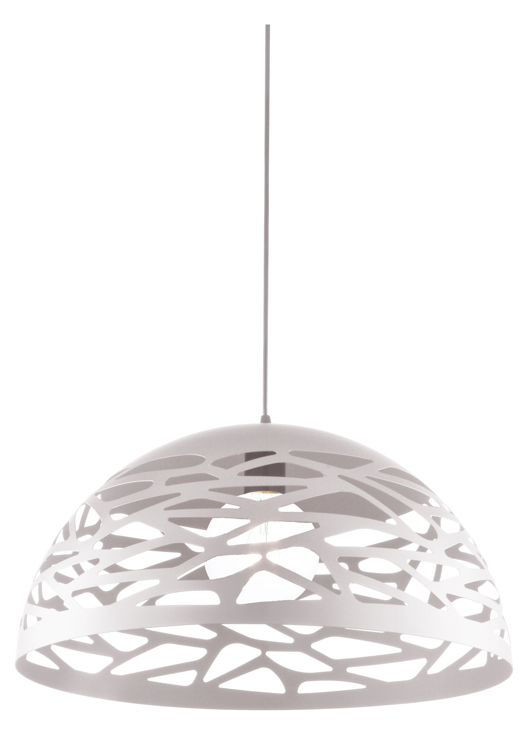 1Lt Pendant Matte White Finish by Dainolite