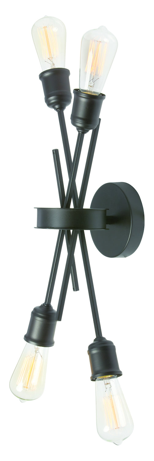 4Lt Wall Sconce Espresso Finish by Dainolite