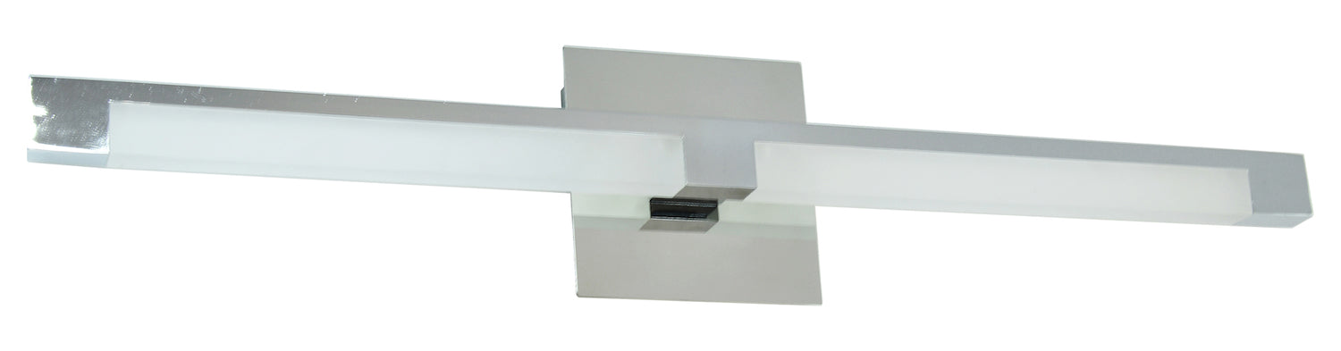 28In. Led Vanity Polished Chrome Finish by Dainolite