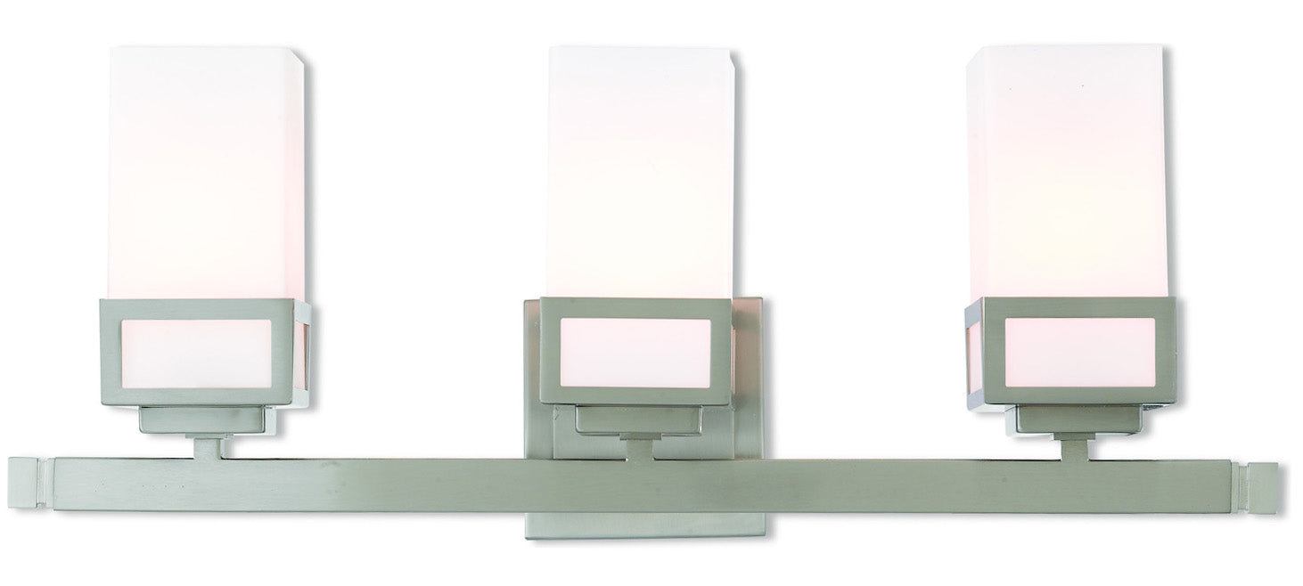 3 Lt Bn Bath Vanity by Livex Lighting