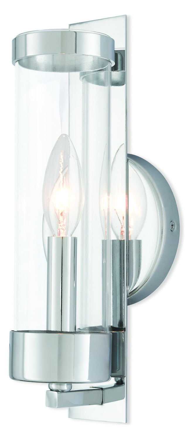 1 Lt Ch Ada Wall Sconce by Livex Lighting
