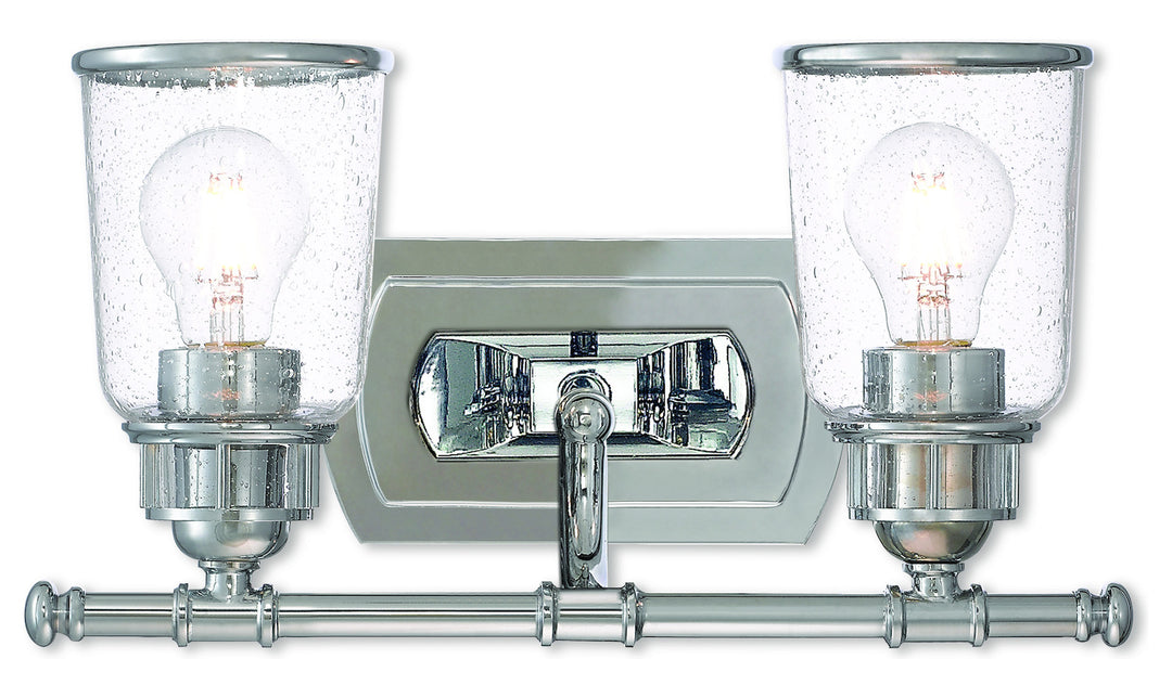 2 Lt Ch Bath Vanity by Livex Lighting